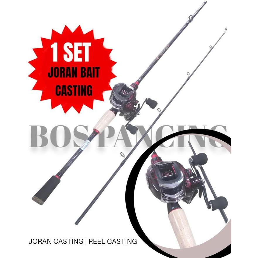 Readyyy Joran Set Bait Casting 602