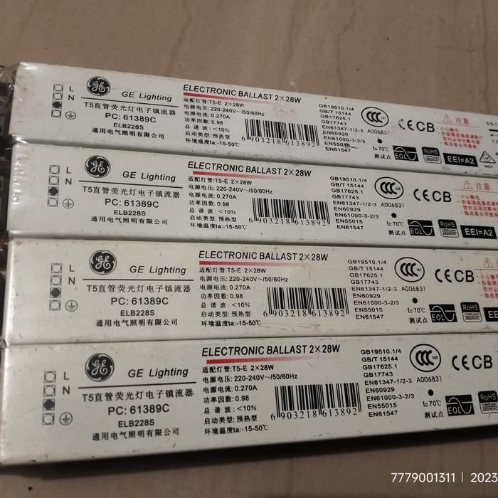 Ballast Eletronik Ge 228 T5 2X28W Merk Ge