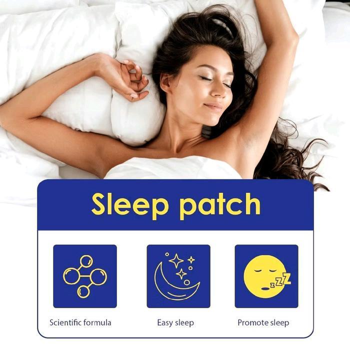 Premium Sleep Patch 48Pcs Deep Sleep Patch Bantu Tidur Koyo Tidur Lelap Good Night Sleep Patch Aid