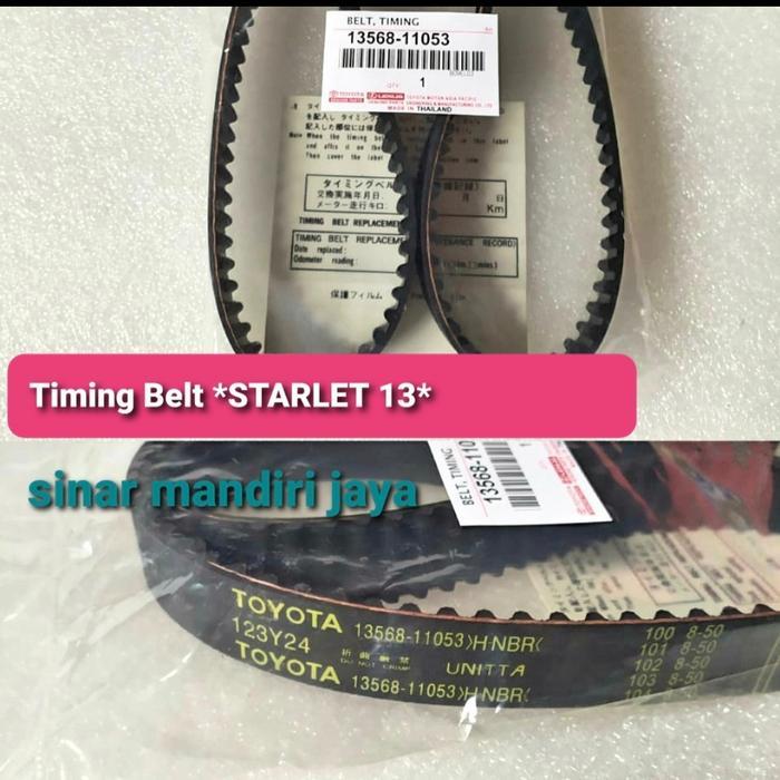 Timing Belt Toyota Starlet 1.3 Atau Twincam 1.3 Asli