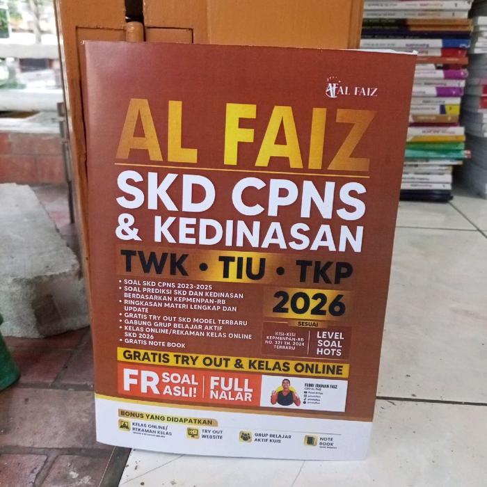 BUKI AL FAIZ SKD CPNS & KEDINASAN TWK TIU TKP 2026 *