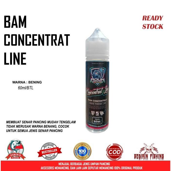 bam concentrat adun mancing penenggelam senar pancing *