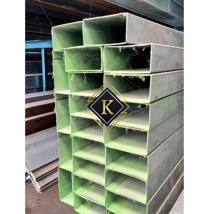 BESI HOLO GALVANIS 40X80 1.4MM 1.4 MM PANJANG 6 METER 1,4MM 1,4 MM HOLLO HOLOW HOLLOW 40 X 80 4X8 4
