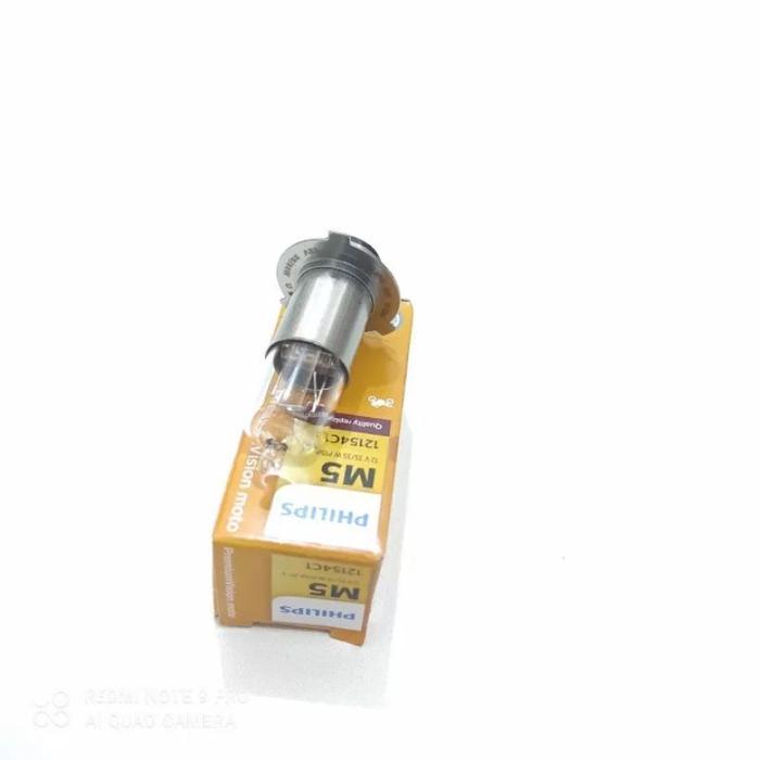Bohlam Bola Lampu Depan Motor Merek Philips 35 Watt Type M5