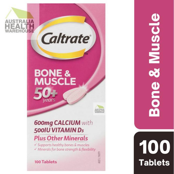 Caltrate Bone & Muscle 50+ 100 Tablets