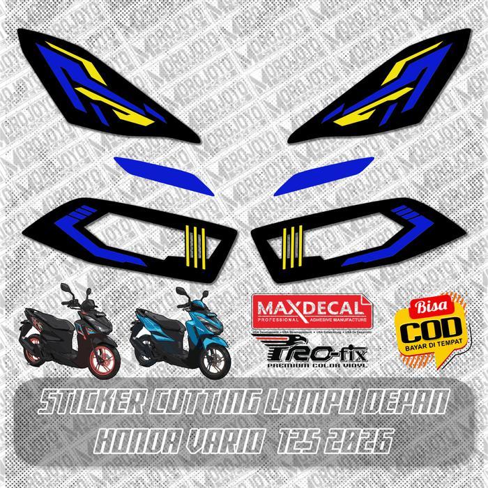 STIKER LAMPU DEPAN HONDA VARIO 125 NEW 2026 VARIASI MOTOR KEREN BISA COD - BANYAK PILIHAN WARNA