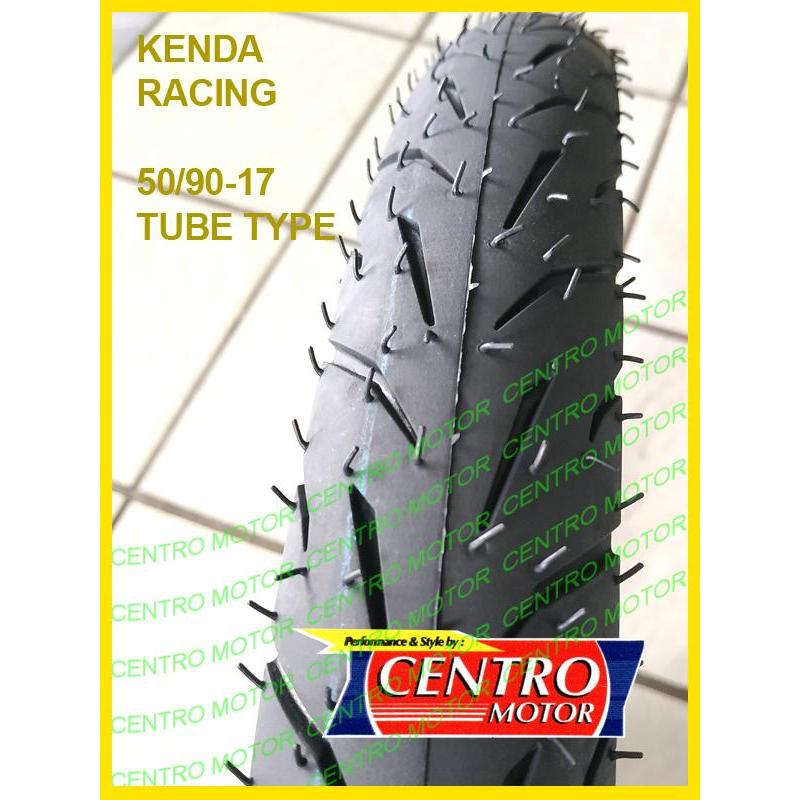 KENDA RACING PAKET 50/90-17+60/80-17 Soft Compound (Peru pakai ban dalam) BAN DRAG R