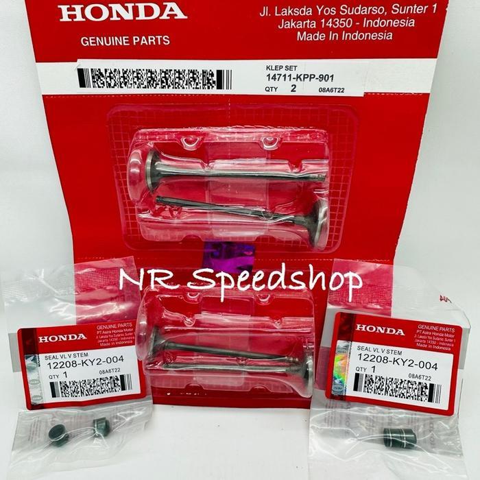 KLEP SET PAYUNG KLEP 4PCS + SEAL HONDA CB 150 OLD LAMA CB150R OLD KPP TERBAIK