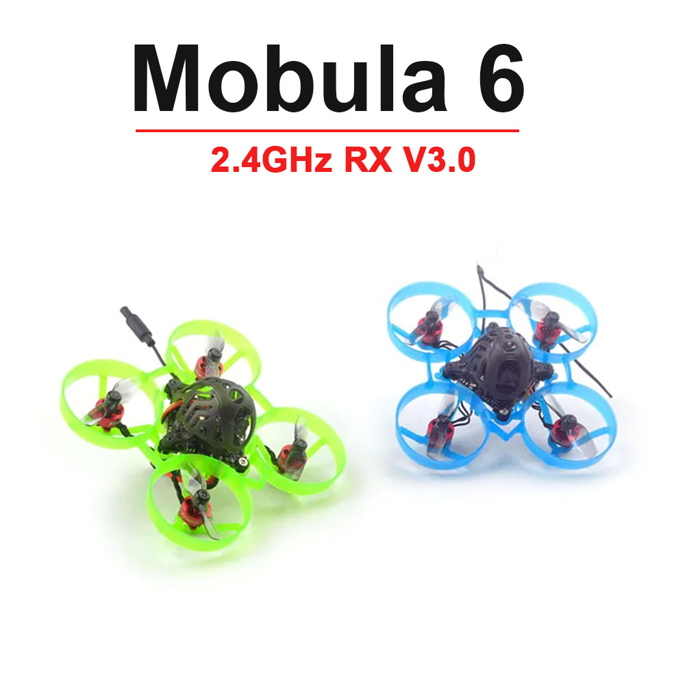 Happymodel Mobula6 ELRS 1S 65mm Brushless Whoop FPV Racing Drone with