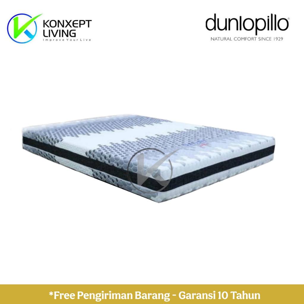 Dunlopillo Kasur POLYTEX MATTRESS With Zipper and Roll Packed Box Ukuran 180x200 ( Mattress Only )