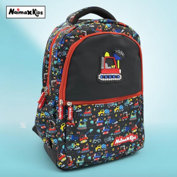 Tas Ransel Anak Laki-Laki Sd Karakter Excavator Tas Sekolah Anak Cowok Ringan Dan Kuat