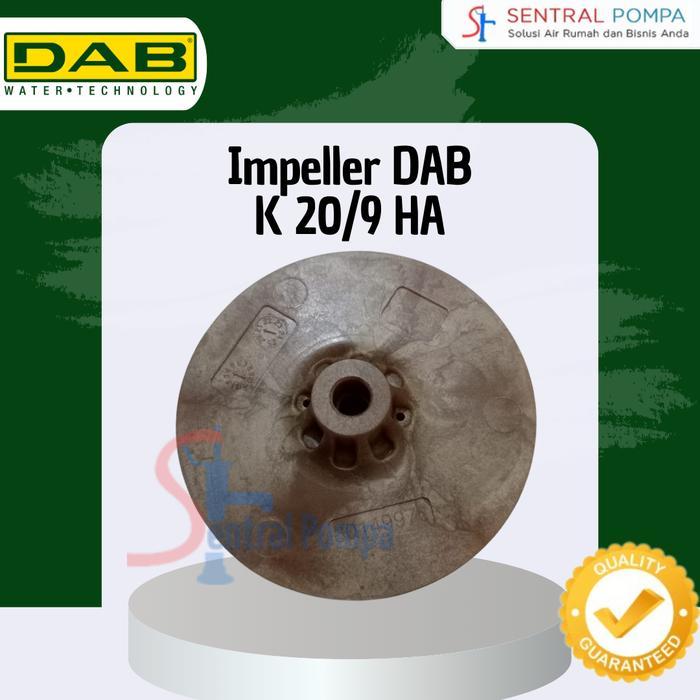 IMPELLER DAB K 20/9 HA SPAREPART KIPAS IMPELLER DAB ORIGINAL DISKON