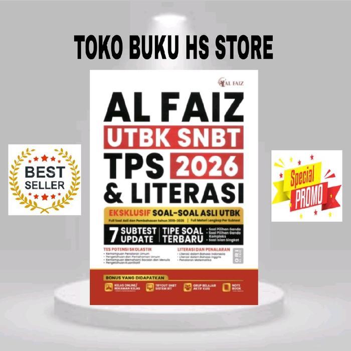 HOT SALE AL FAIZ UTBK SNBT 2026 TPS & LITERASI TERMURAH