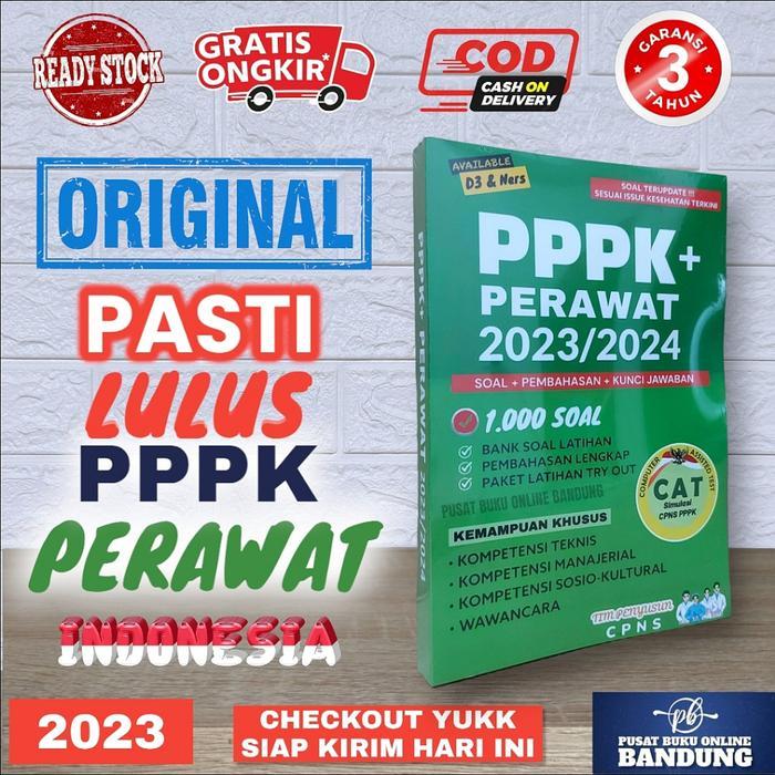 HOT SALE BUKU PPPK PERAWAT 2025 / 2026 LULUS PPPK PERAWAT PPPK BIDAN PPPK TENAGA MEDIS TENAGA