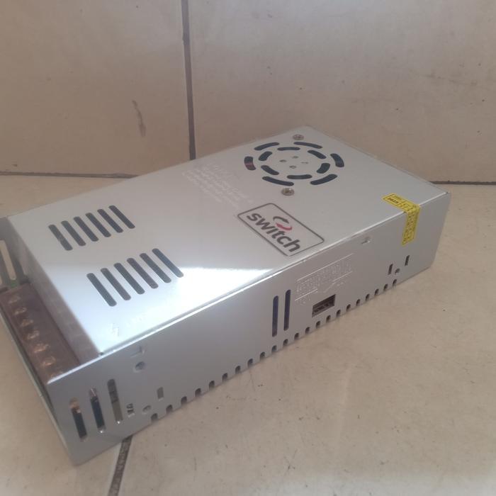 Trafo 12V 40A Adaptor Led Strip / Power Supply Cctv 40 Ampere Original