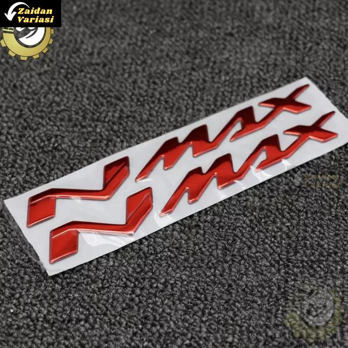 "New" Emblem Nmax Timbul - Stiker Sticker Nmax New Old Logo 2022 2023 Full Body Polos Simple Jepang