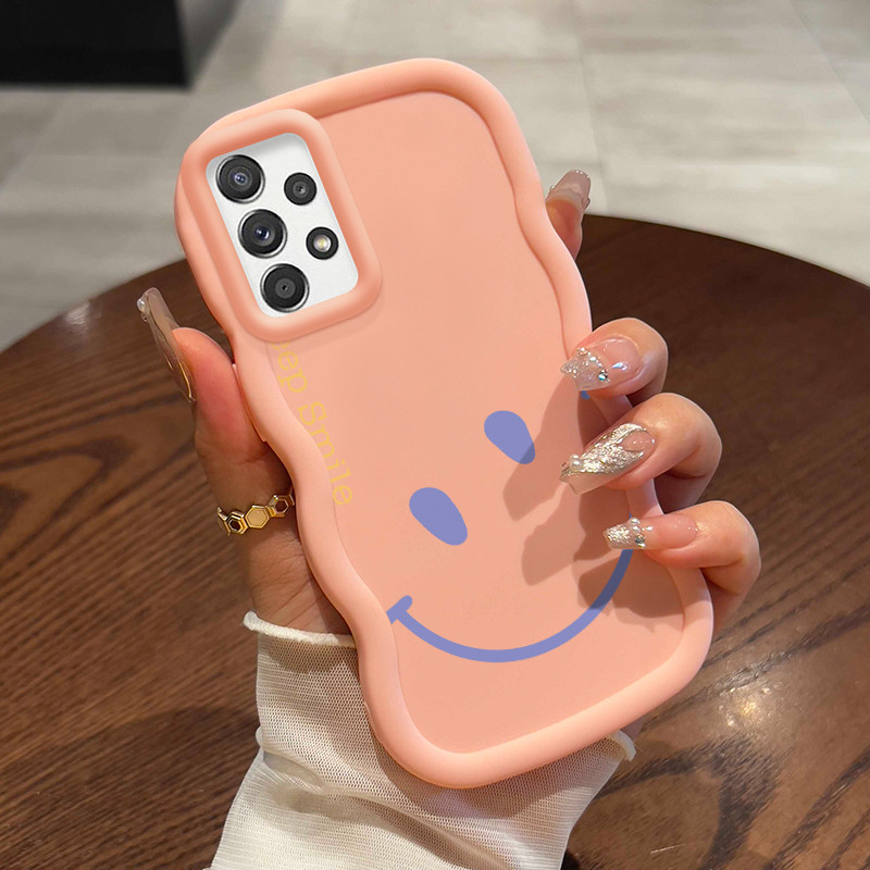 Casing Untuk Samsung A52 4G A52 5G A52s Case Casing Graffiti Emoji Tas pola HP Cesing lunak Silikon 