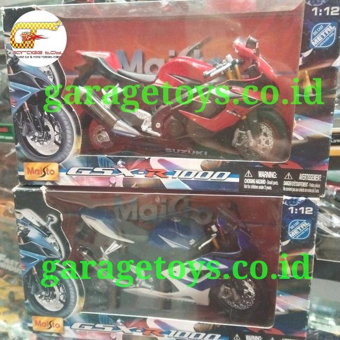 Maisto 1:12 Diecast Suzuki GSX-R1000