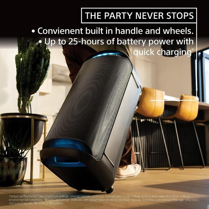 Sony SRS-XP500 / SRS-XV800 Speaker Bluetooth Karaoke Built in Battery