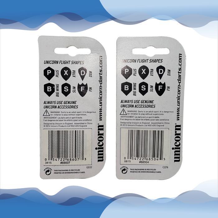 Ready Dart Flights Circle For Soft Tip & Steel Tip Dart (Unicorn)