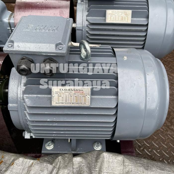 DINAMO ELEKTRO MOTOR ELEKTRIM EMM 3 PHASE 3HP 2,2KW 2POLE 3000RPM / ELEKTRIM MOTOR 3 PHASE 3 HP 2,2