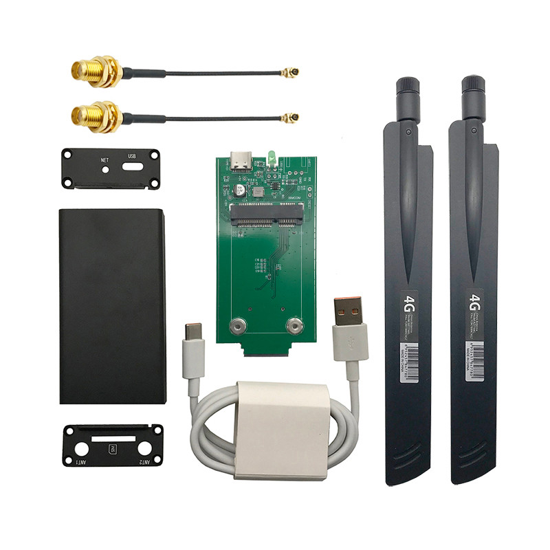 MINI PCIE ADAPTER WITH ENCLOSURE USB 3.0 DONGLE ADAPTER FOR ALL MINI PCIE MODEM AS ME909S-120 EC25-E