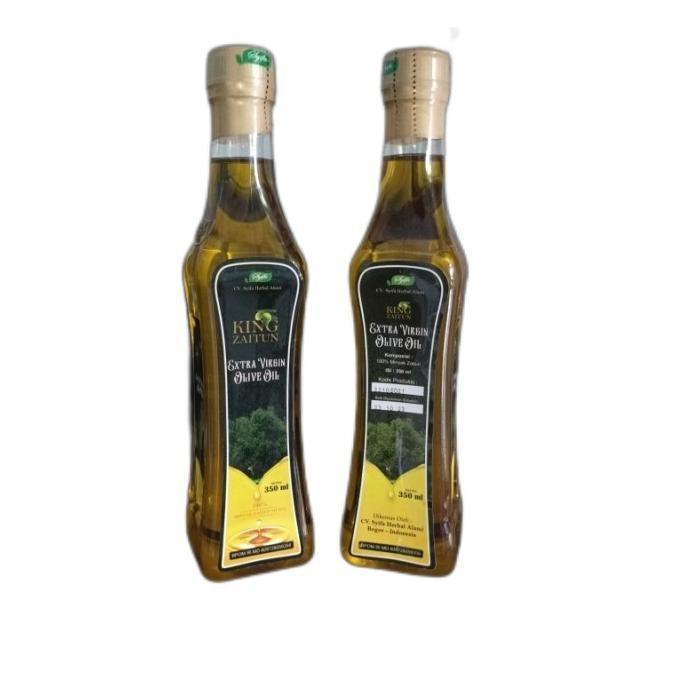 Minyak Zaitun Extra Virgin 350Ml King Zaitun Original 100% Murni Sudah Bpom -Gratisongkir