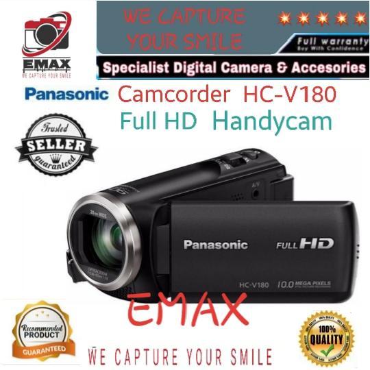 Panasonic HC-V180 Full HD Camcorder Panasonic HC V180 Handycam Panasonic V180