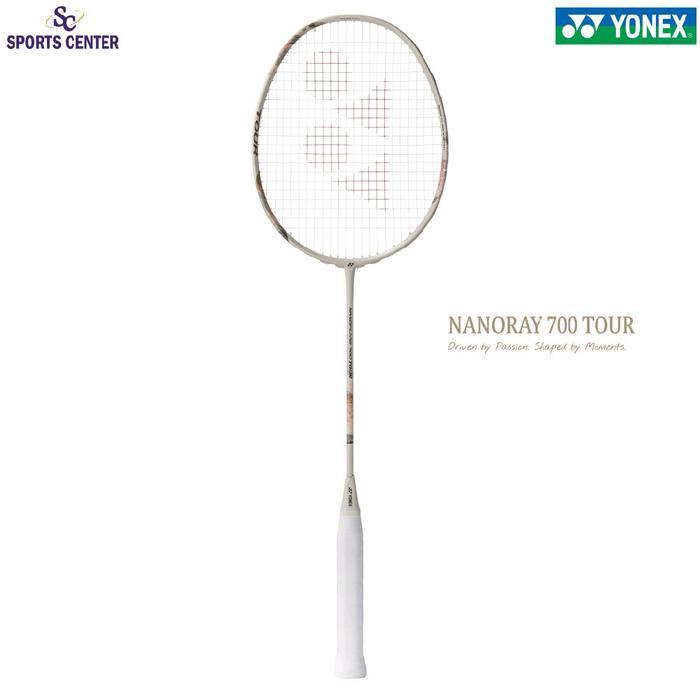New Limited Edition Raket Badminton Yonex Nanoflare 700 Tour 2NF-700TEX Light Biege