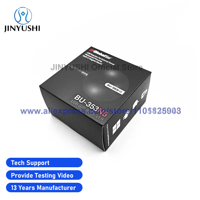 Terbaru BU353N5 Cable USB GPS Receiver with USB interface G Mouse Magnetic Globalsat BU-353N5 Replac