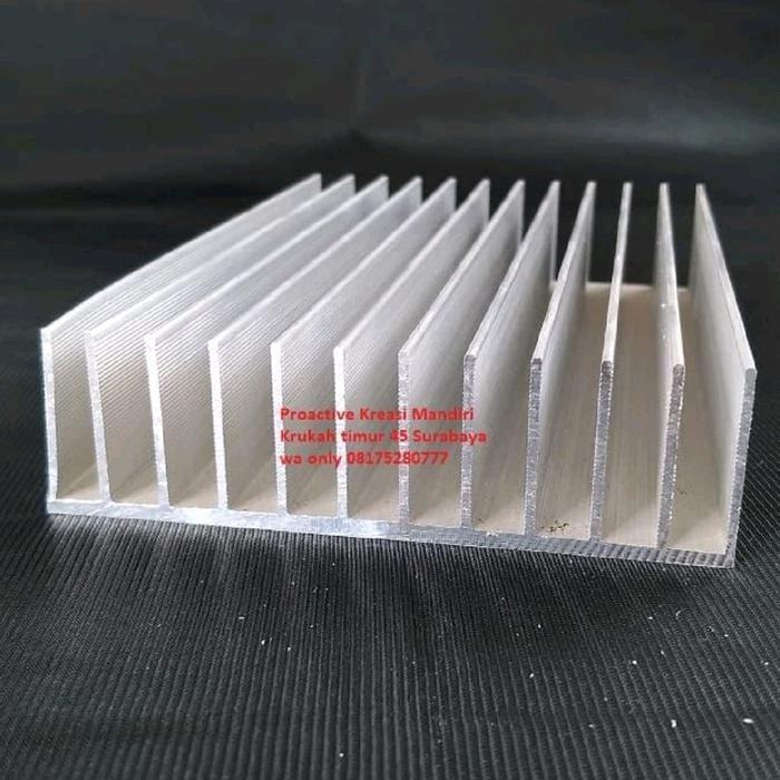 TERLARIS PENDINGIN POWER SANKEN P 40CM TYPE 12 SIRIP HEATSINK ALUMINIUM