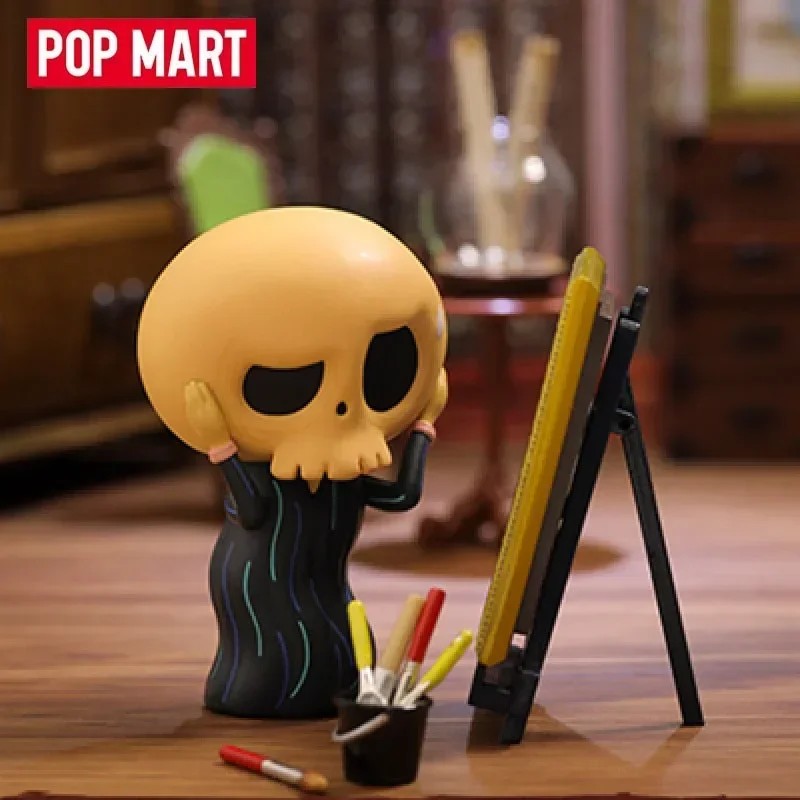 POP MART Labubu Spirit Art Series Blind Box Toys Kawaii Anime Action Figure Surprise Mystery Box