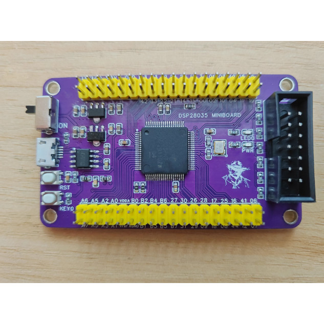 DSP28035 CORE BOARD DEVELOPMENT BOARD, MINIMUM SYSTEM BOARD WITH BUILT-IN SERIAL PORT CHIP, PROVIDES