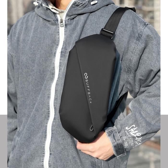 Waistbag Buffback Waterproof Muka Bisa Bolak Balik ,Waist Bag Buffback Diskon Sale