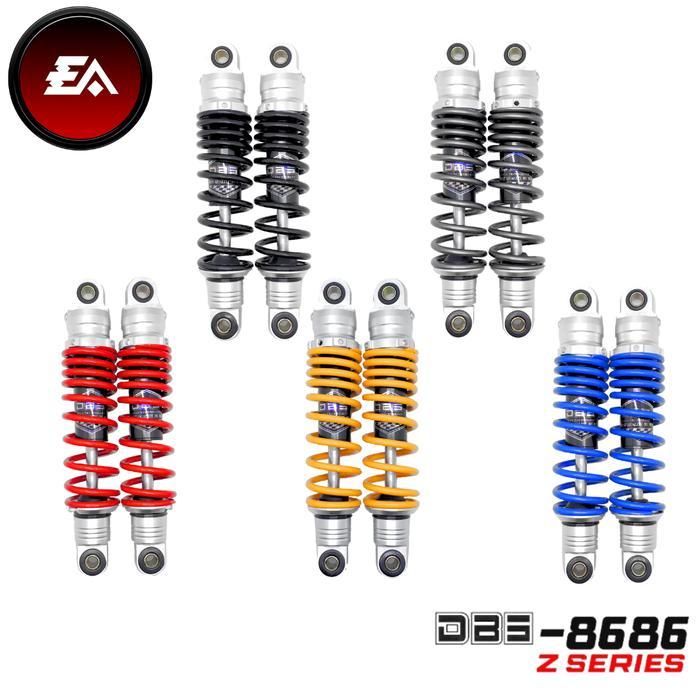 Scarlet - Dbs 8686 Z Series 280Mm Shock Non Tabung Yamaha Jupiter Z Z1 Vega R Zr Lexam Force F1Zr