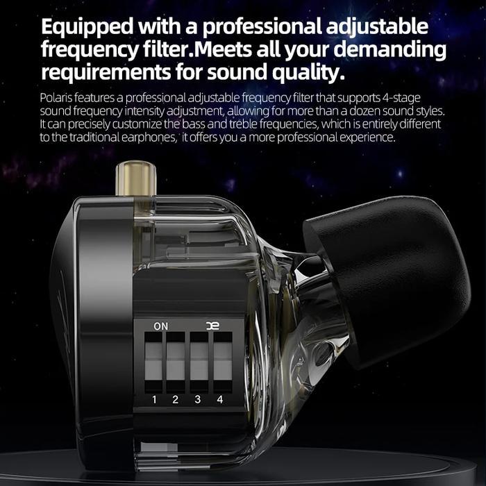 Cca Polaris With Mic Dual Cavity Dynamic Driver Hifi Noise Cancelling Terpercaya