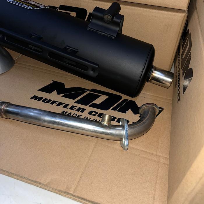KENALPOT COPY CMS VARIO 160 PCX 160 MONCONG ALA SHIJIRO SHIROJI+DB KILLER