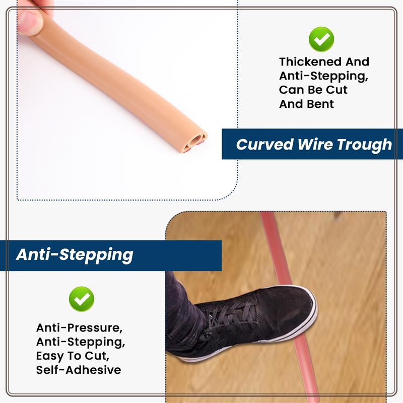 Reliable-Wire Routing Groove D20-Flex Groove Rubber Groove PVC Soft Rubber Groove Floor Routing