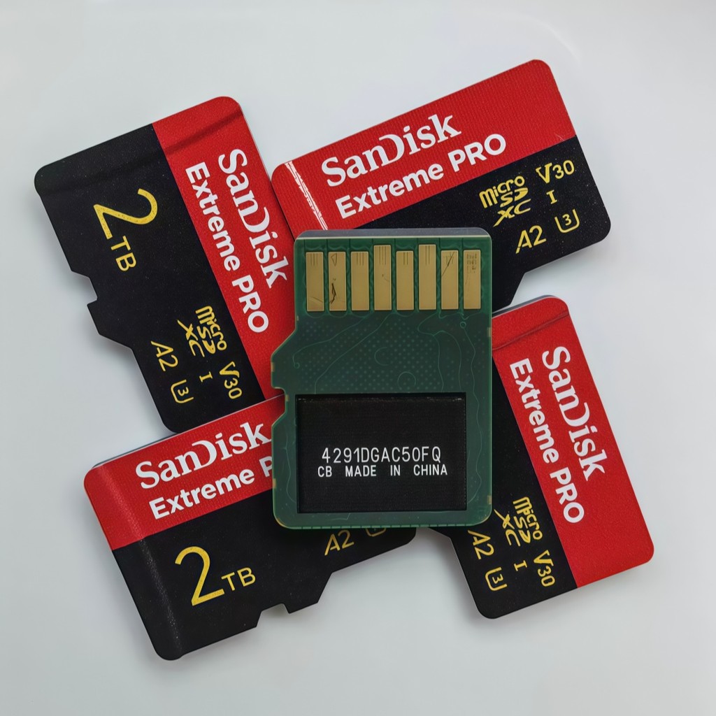Original SanDisk Extreme PRO 2TB 1TB Micro SD Memory Card U3 C10 V30 A2 4K Extreme PRO TF Flash Card