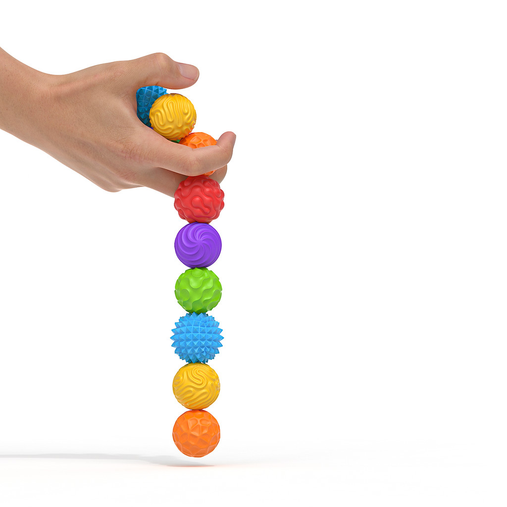 Upgraded Second Generation Silicone Magneti Balls Fidget Toy Worry Balls Autism Calming Toy Kid