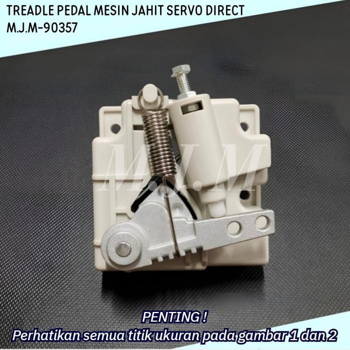 NEW PRODUK TREADLE DINAMO SERVO JAHIT / PEDAL INJAKAN MESIN JAHIT DIRECT DRIVE / TREADLE SERVO