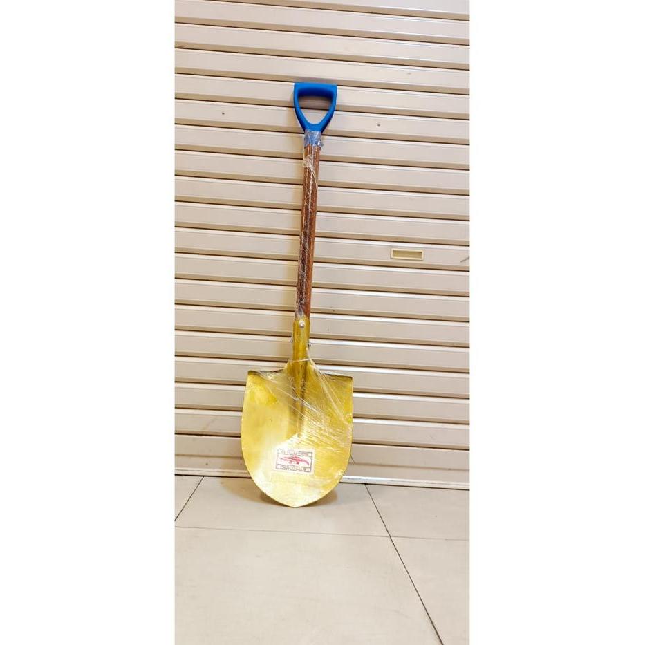 Lariss Maniss Sekop Shovel Lancip Gagang Kayu Crocodile Buaya