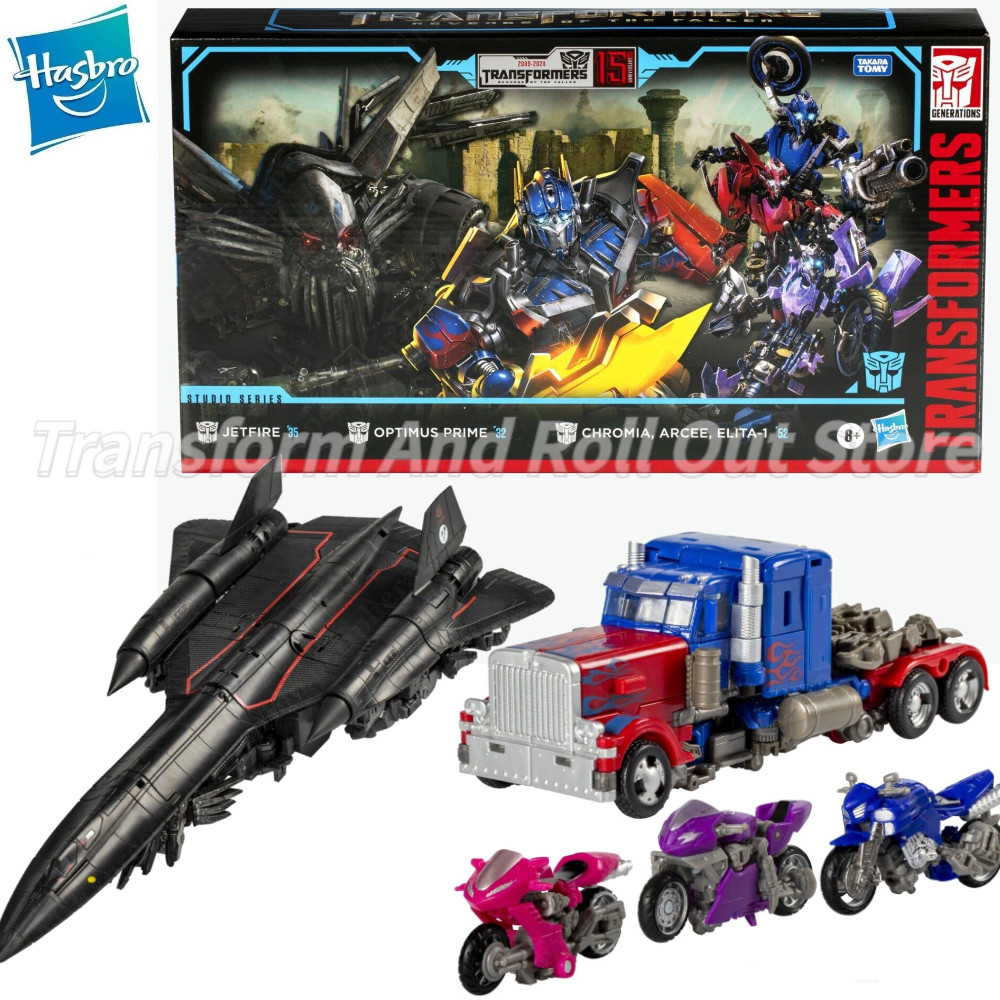 In Stock Transformers Studio Series Jetfire Optimus Prime Chromia Arcee Elita-1 Action Figure Model