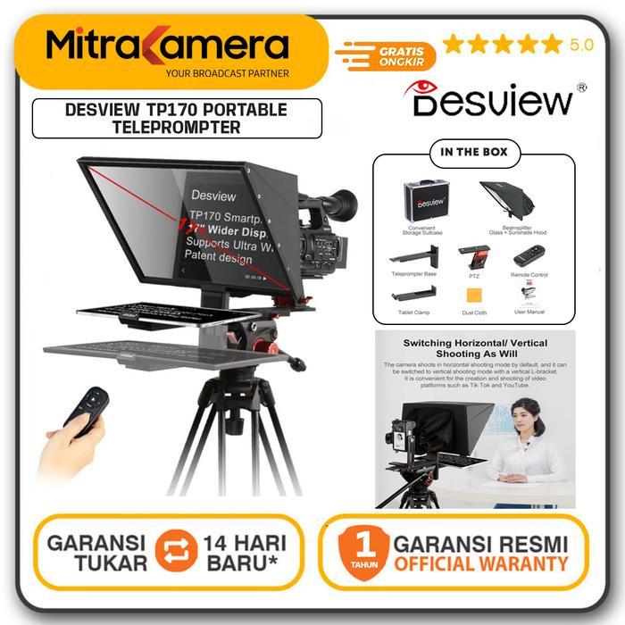 Desview TP170 Portable Teleprompter for Tablets and Smartphones