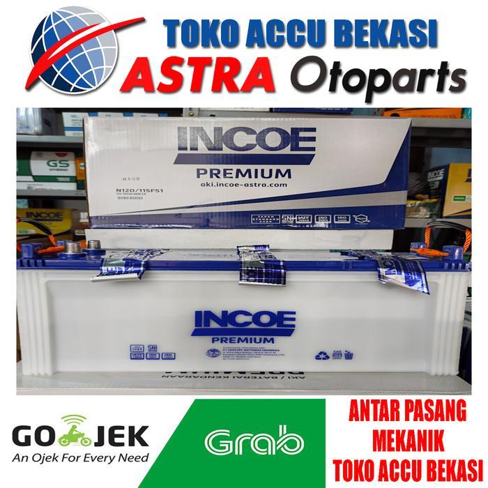 Ready Incoe Premium N120 Aki mobil - genset 120 AH