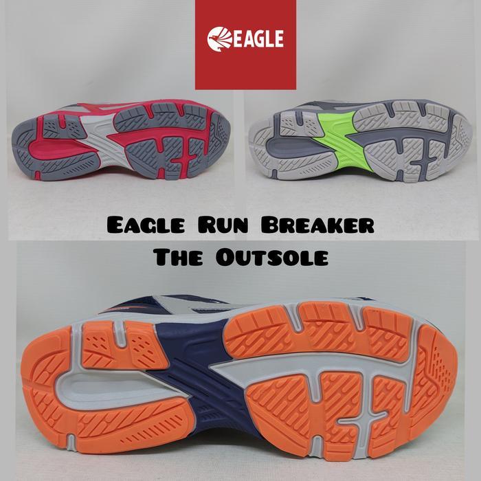 New Sepatu Jogging Running Eagle Run Breaker Series (Original) Pasti Ori