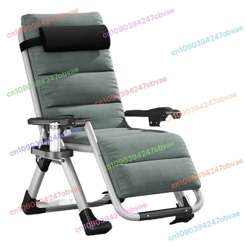 Baru Nap Folding Balcony Recliner Armchair Thickened Backrest Individual Recliner Armchai Multi-func