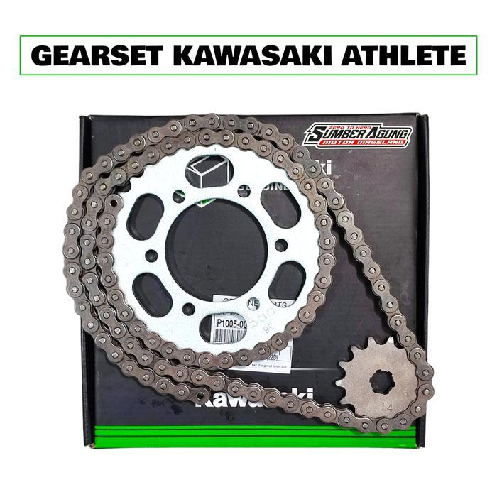 Gearset Gir Set Athlete Kawasaki Genuine Part P1005-0004