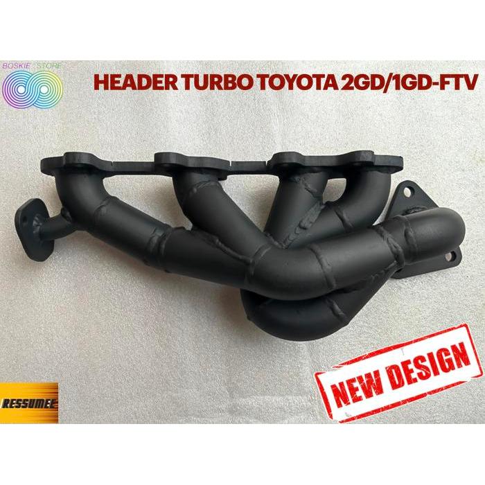 Header Turbo Fortuner Innova Reborn Hilux Diesel Turbo 1GD 2GD 2016 up