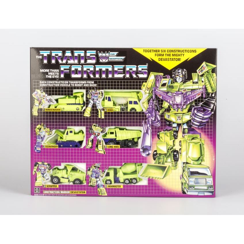 TRANSFORMATION G1 reissue Devastator Brand new action figure